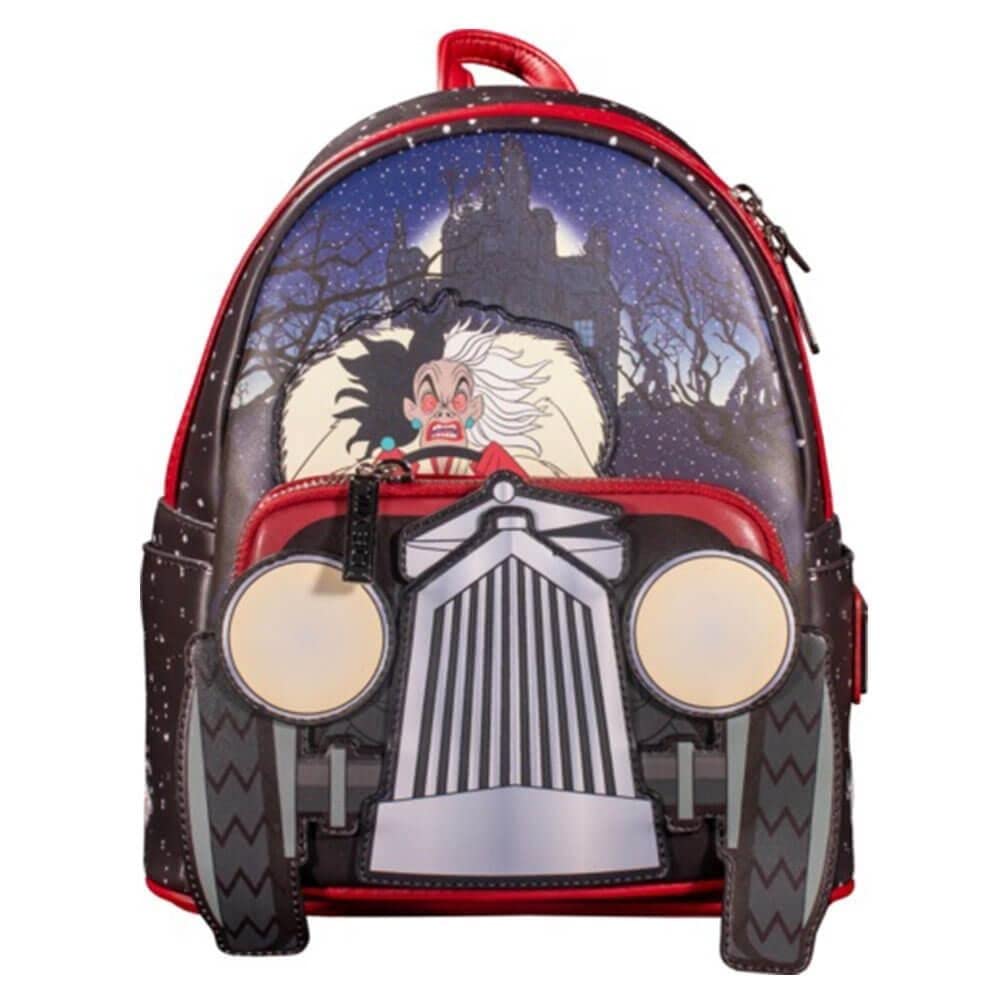 Amazon.co.jp: Loungefly ディズニー クルエラ 車 ダブル